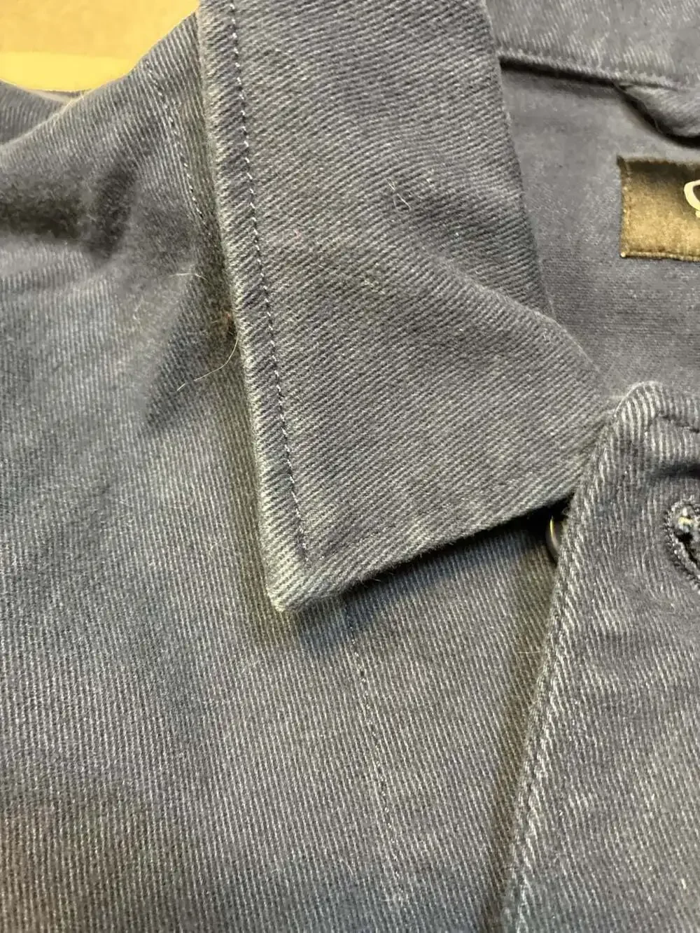 Quince Men's Canvas Chore Jacket in Navy, Size XL